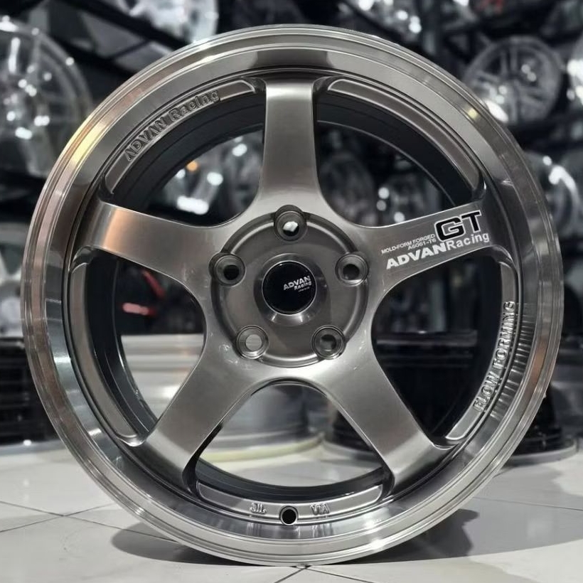 Jual velg advan gt r16 lebar 7 et 40 velg mobil ring 16 cocok untuk ...