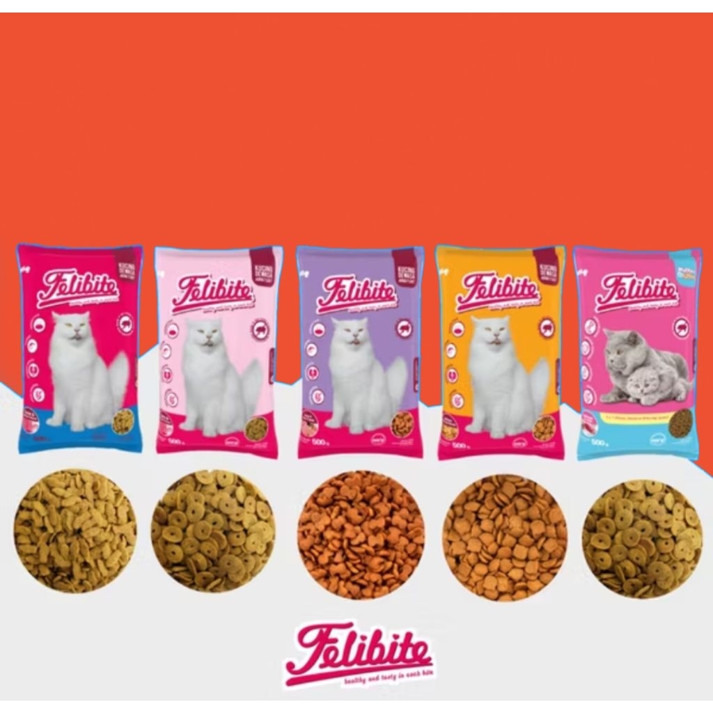 Jual Felibite Makanan Kucing 500gr Freshpack Murah Kitten & Adult ...