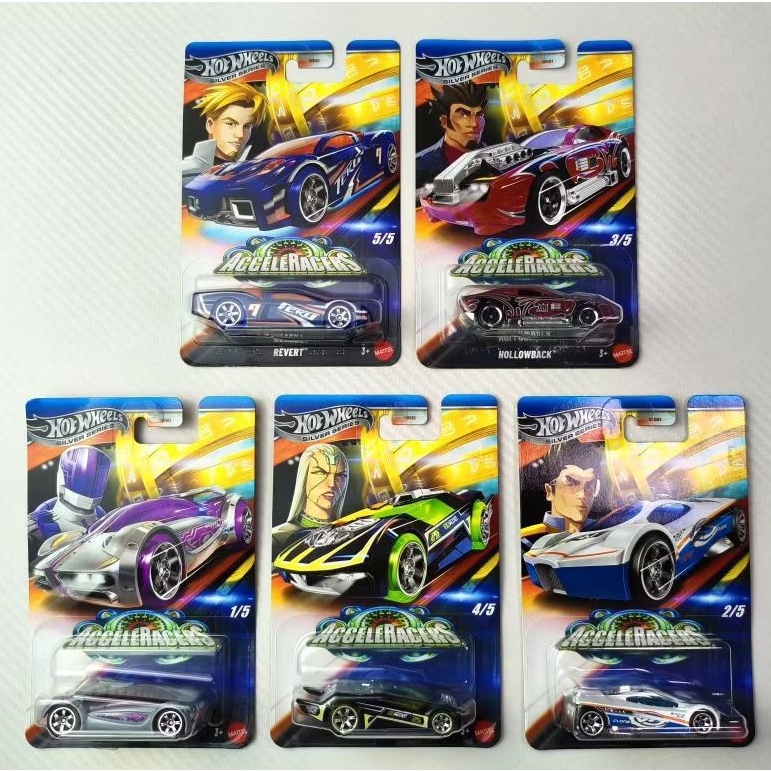 Jual Hot Wheels Acceleracers Silver Series 2025 Original Mattel ...