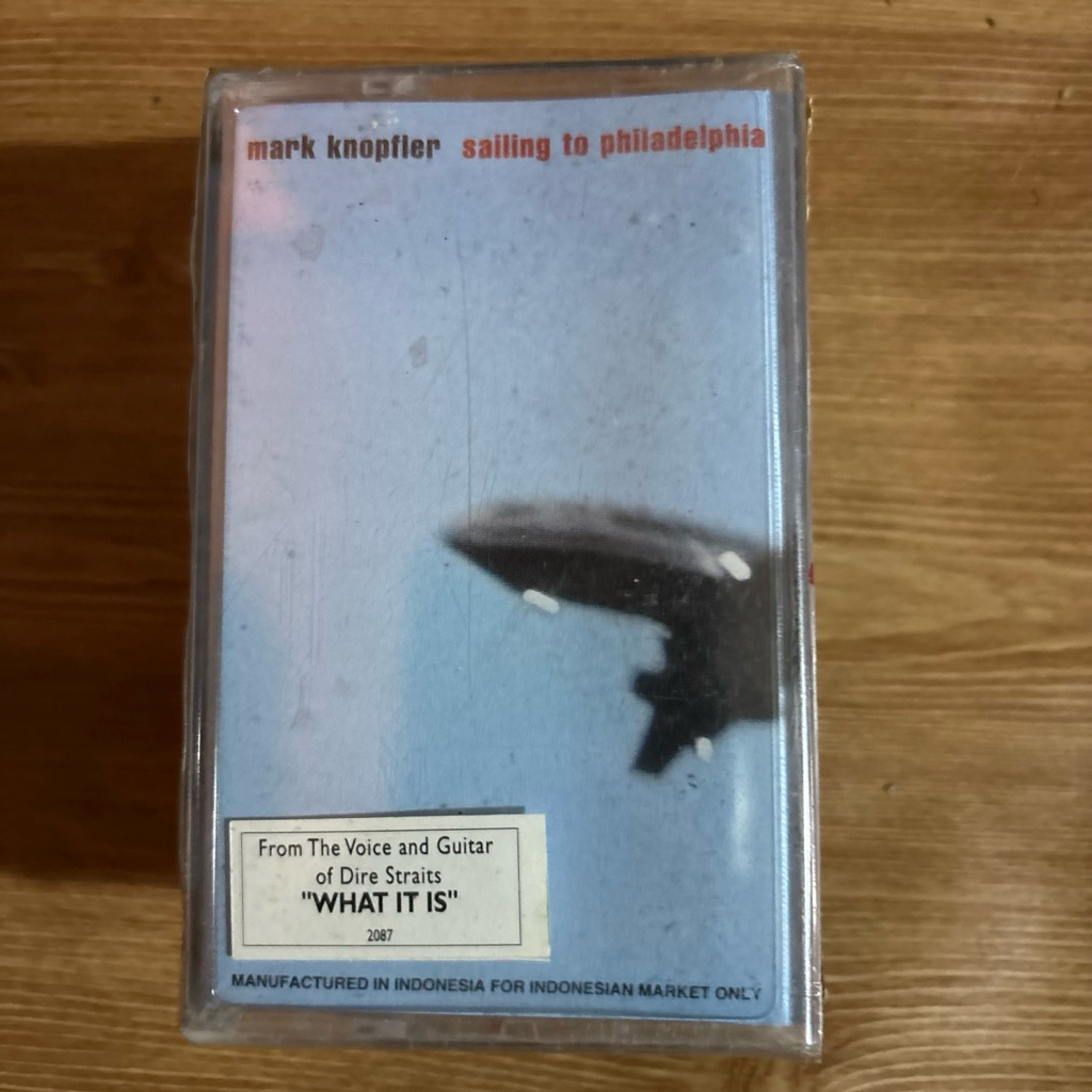 Jual ORIGINAL KASET SEGEL MARK KNOFLER SAILING TO PHILADELPHIA ALBUM ...