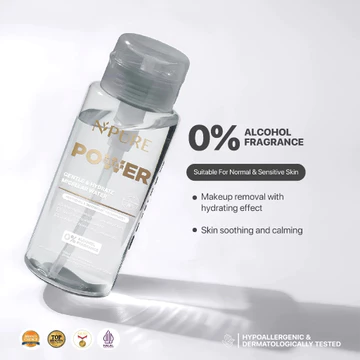 NPURE Power Clear Micellar Water Untuk Semua Jenis Kulit