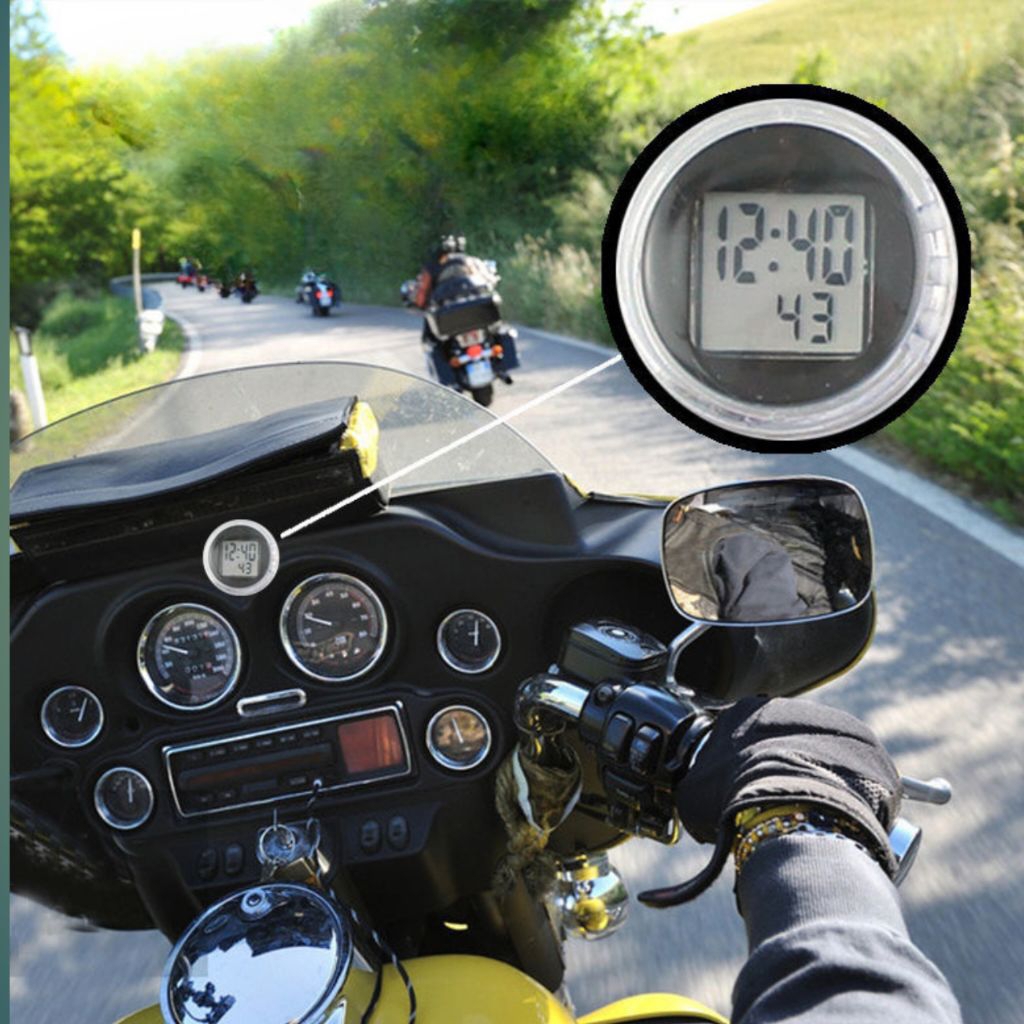 Jual Jam Motors tempel Mini Presisi Tahan Air Tampilan Digital Jam ...