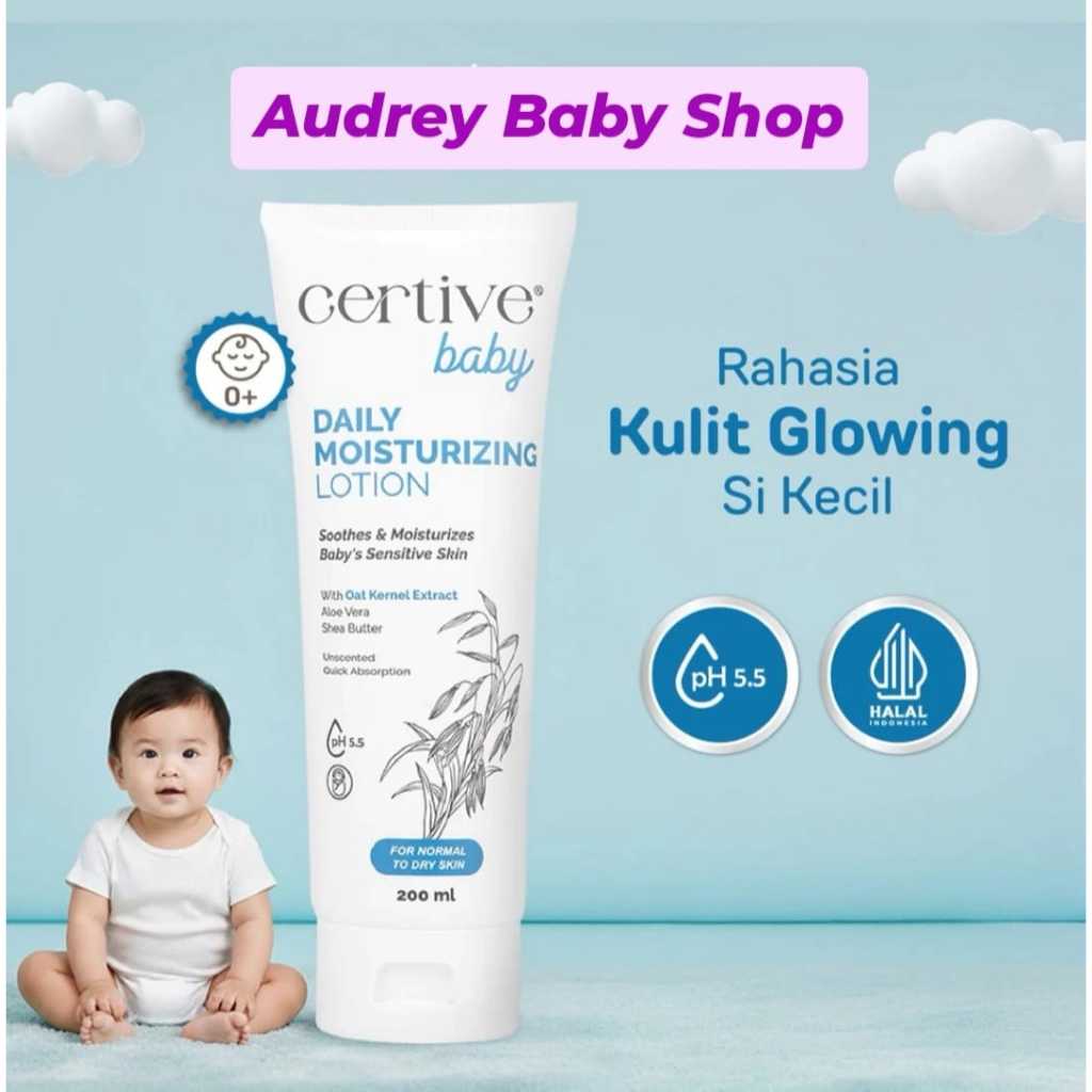 Jual Certive Baby Daily Moisturizing Lotion 200ml - High Quality Baby ...