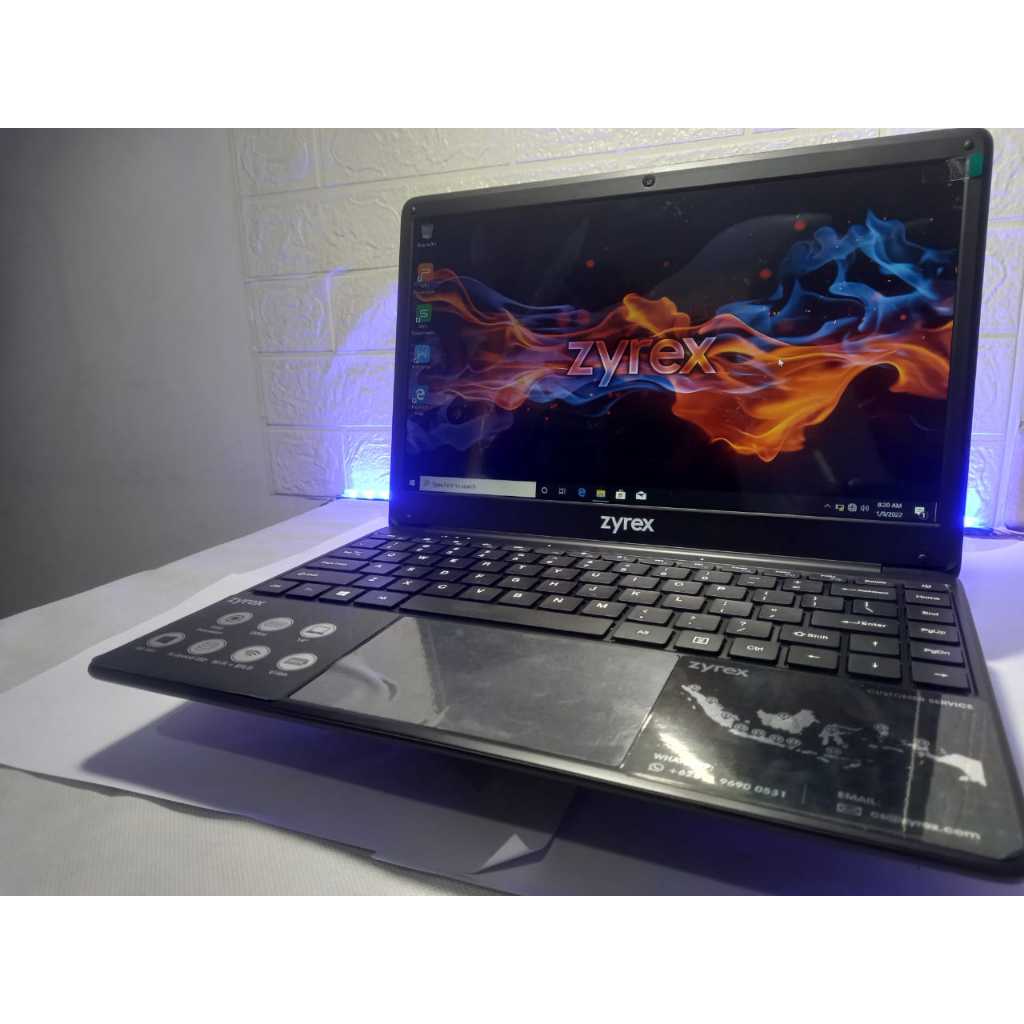 Jual LAPTOP ZYREX SKY 232 N4020 4GB 256SSD+64GB W10 11.6FHD BT BLK ...