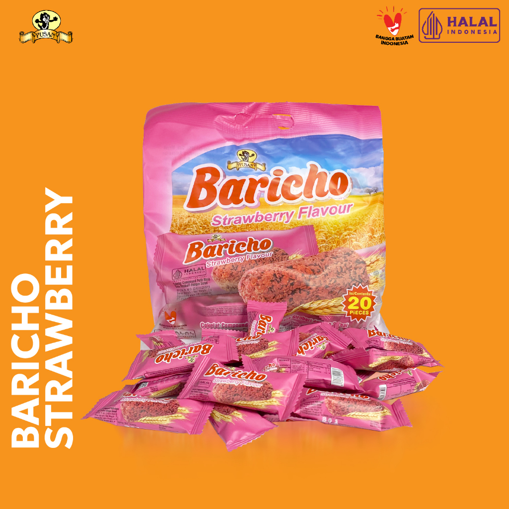 Jual PUSAN BARICHO CHOCOLATE/STRAWBERY/VANILLA/COCONUT SEREAL OAT 140gr ...