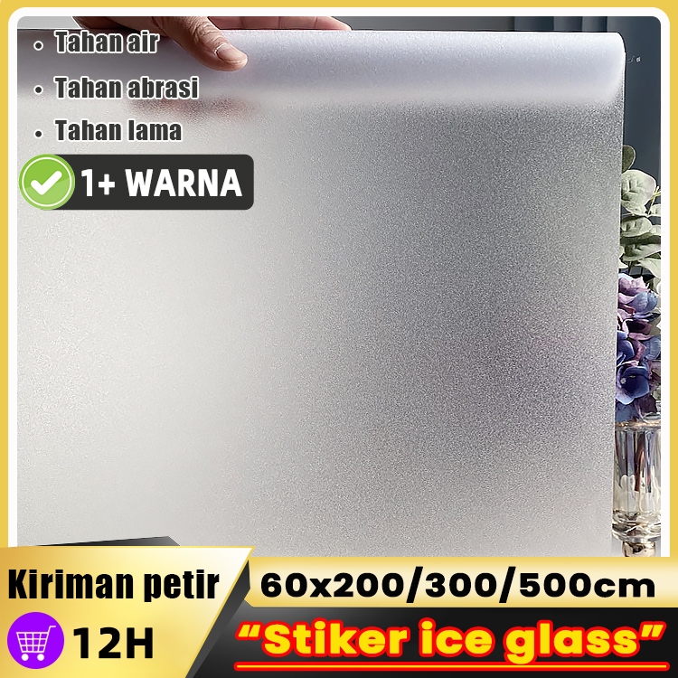 Jual [upgrade] stiker ice glass sticker kaca jendela sunblast sticker ...
