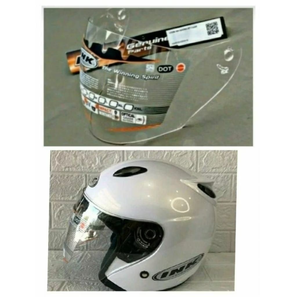 Jual KACA HELM INK CENTRO BENING SET DUDUKAN KACA | Shopee Indonesia
