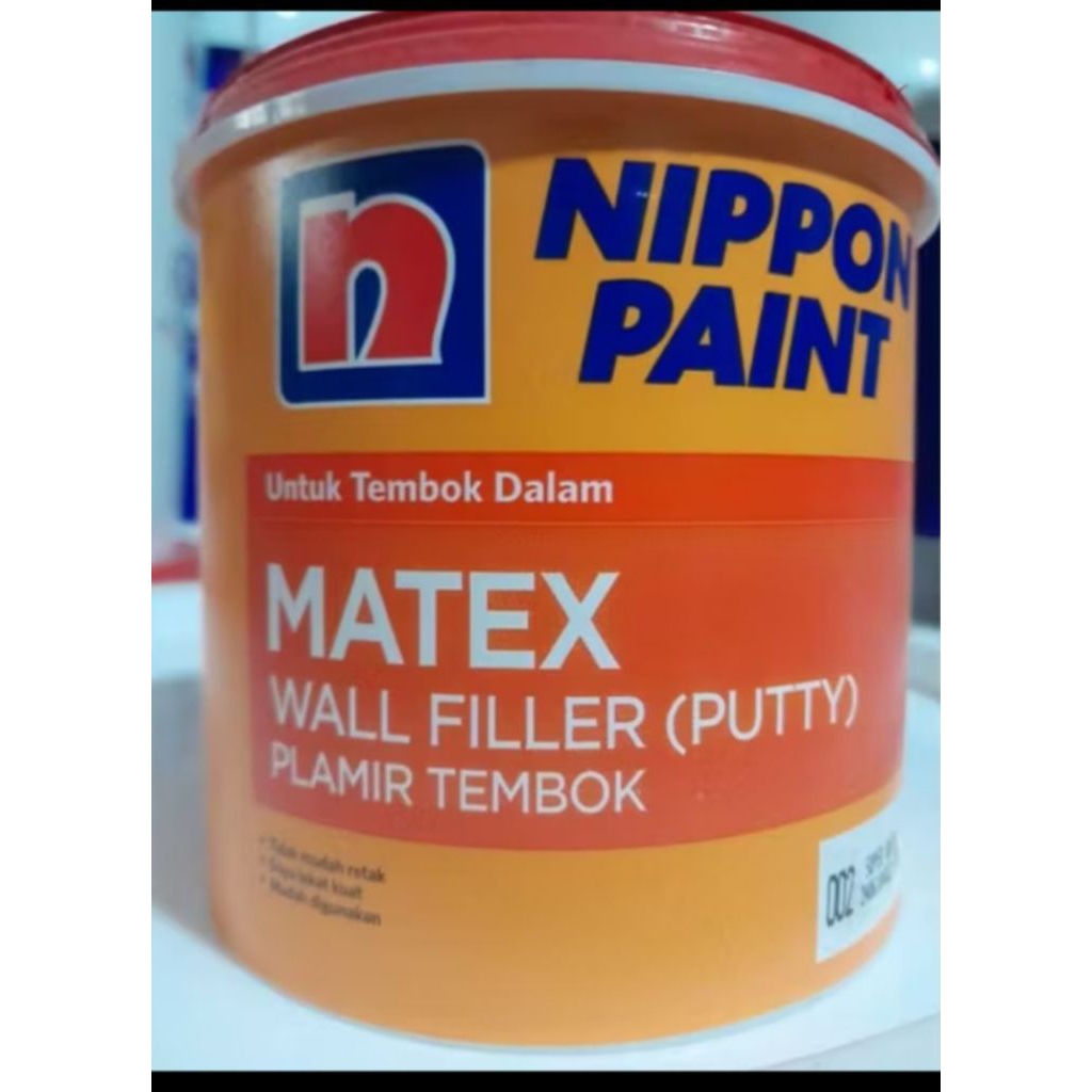 Jual Matex Putty Plamir tembok Nippon paint 1 kg | Shopee Indonesia