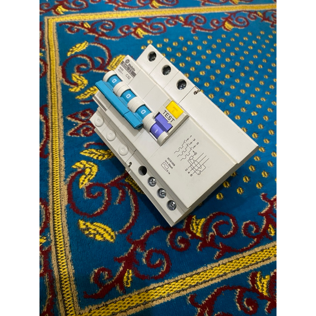 Jual RCBO Shihlin BHL33C 3P Tanpa Netral(N)6A 10A 16A 20A 32A 6kA 30mA ...