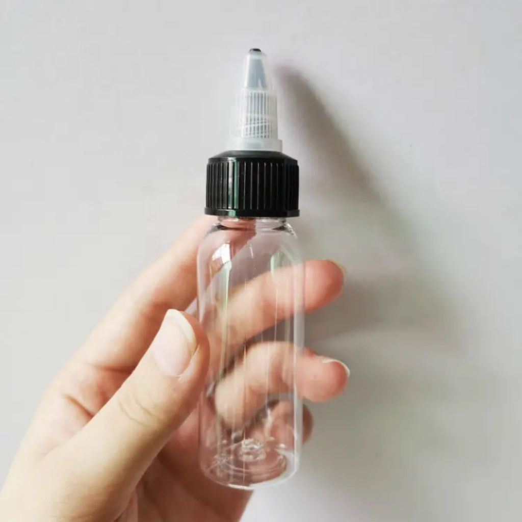 Jual Botol tinta tattoo transparan bening Botol Tinta Tato PET 15–120ml ...