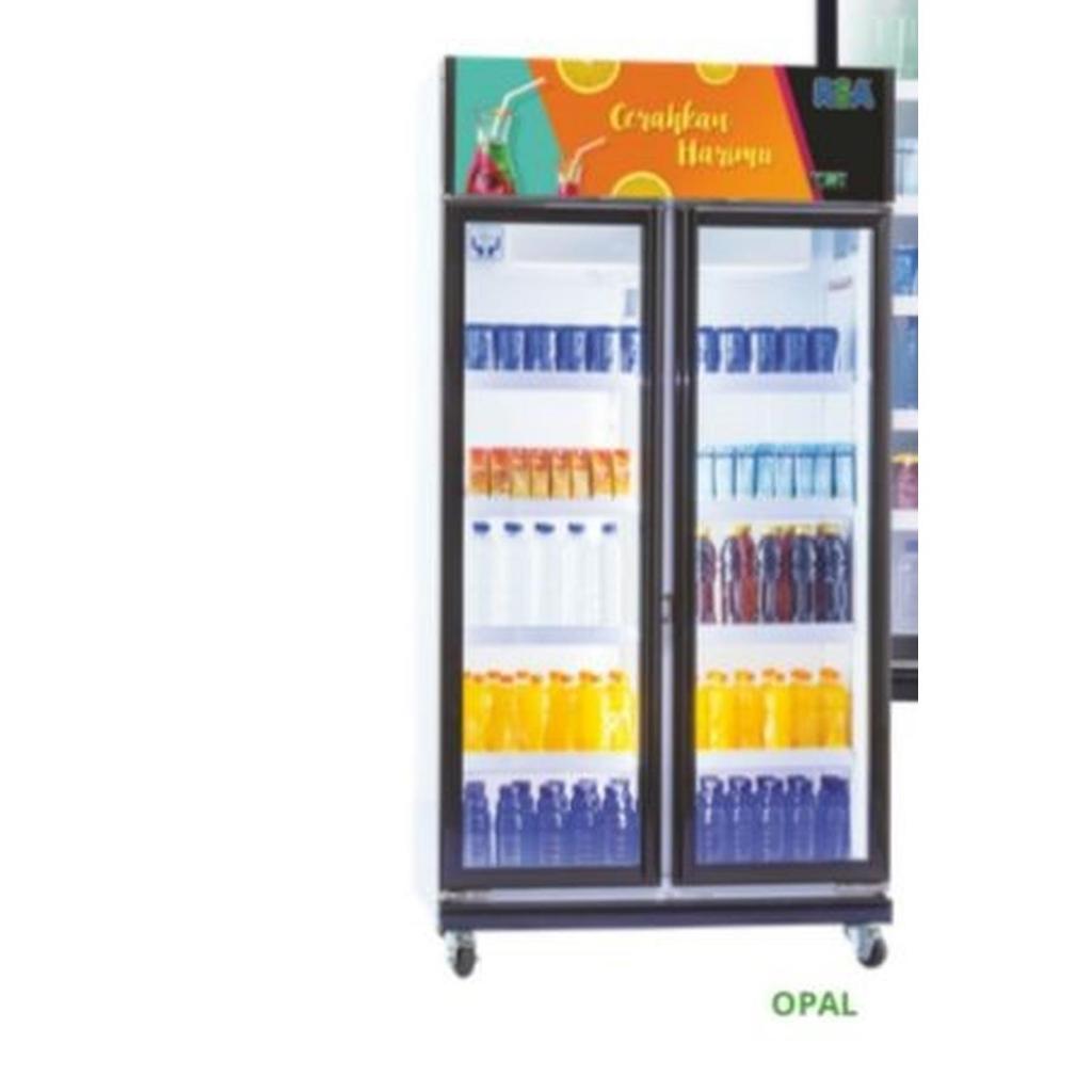 Jual RSA Showcase 2 pintu OPAL Display Chiller Cooler 575 Liter Garansi ...
