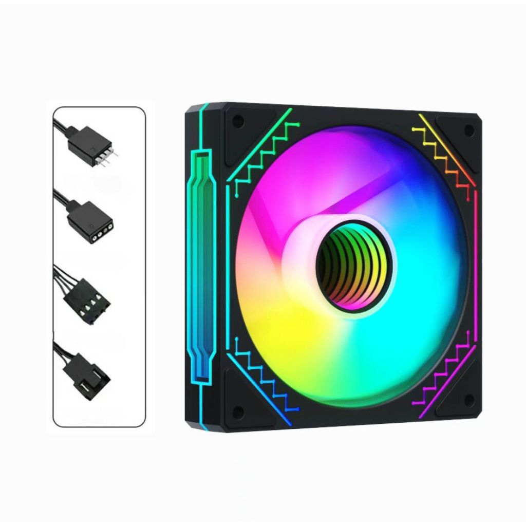 Jual Fan Kipas 12cm Prism 4 ARGB PWM Casing PC Komputer | Shopee Indonesia