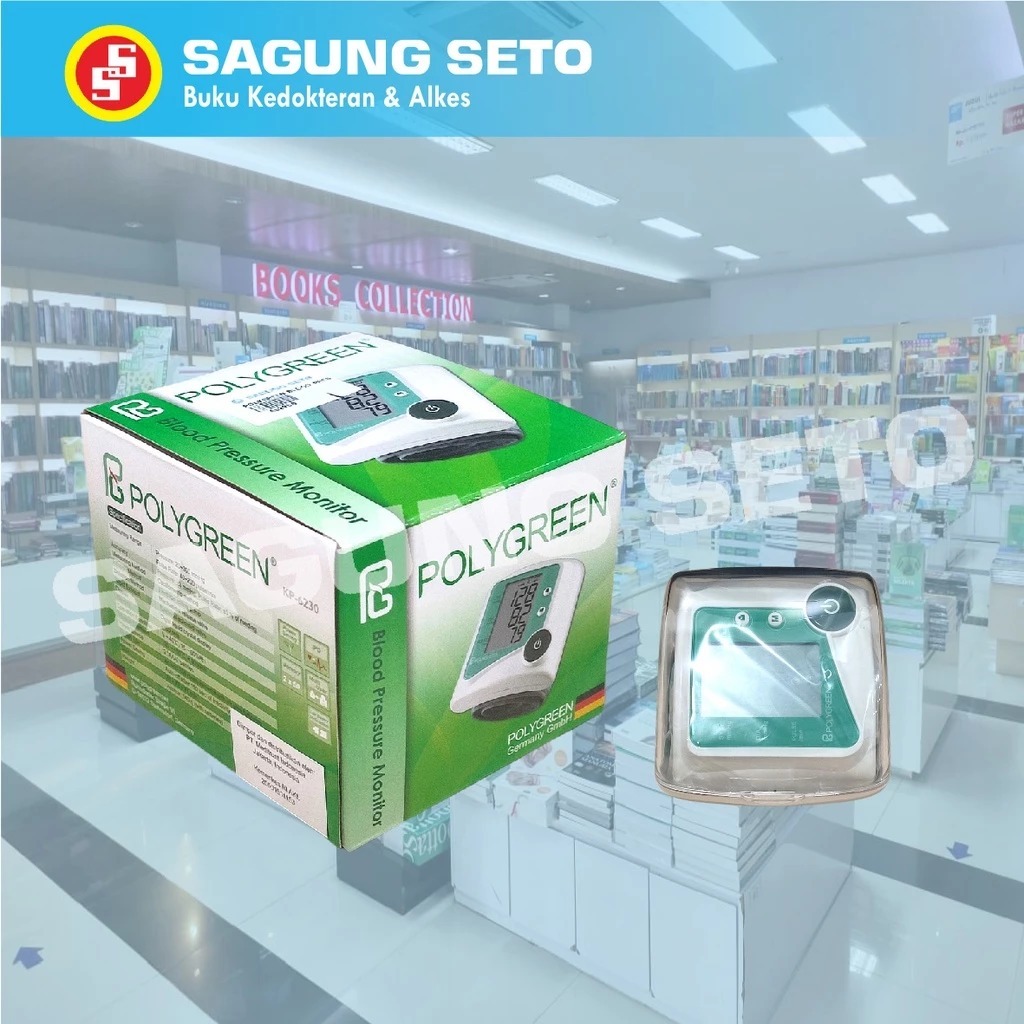 Jual POLYGREEN BLOOD PRESSURE MONITOR KP-6230 (ALAT TENSI DARAH ...