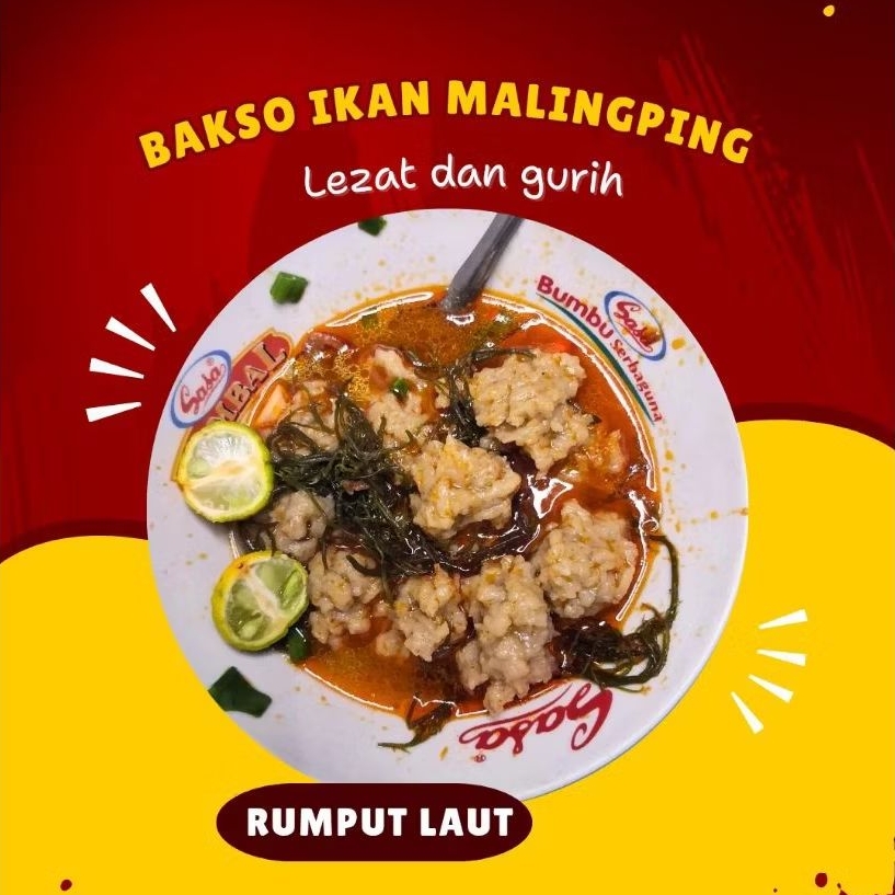 Jual bakso / baso ikan rumput laut segar fresh isi 8 | Shopee Indonesia