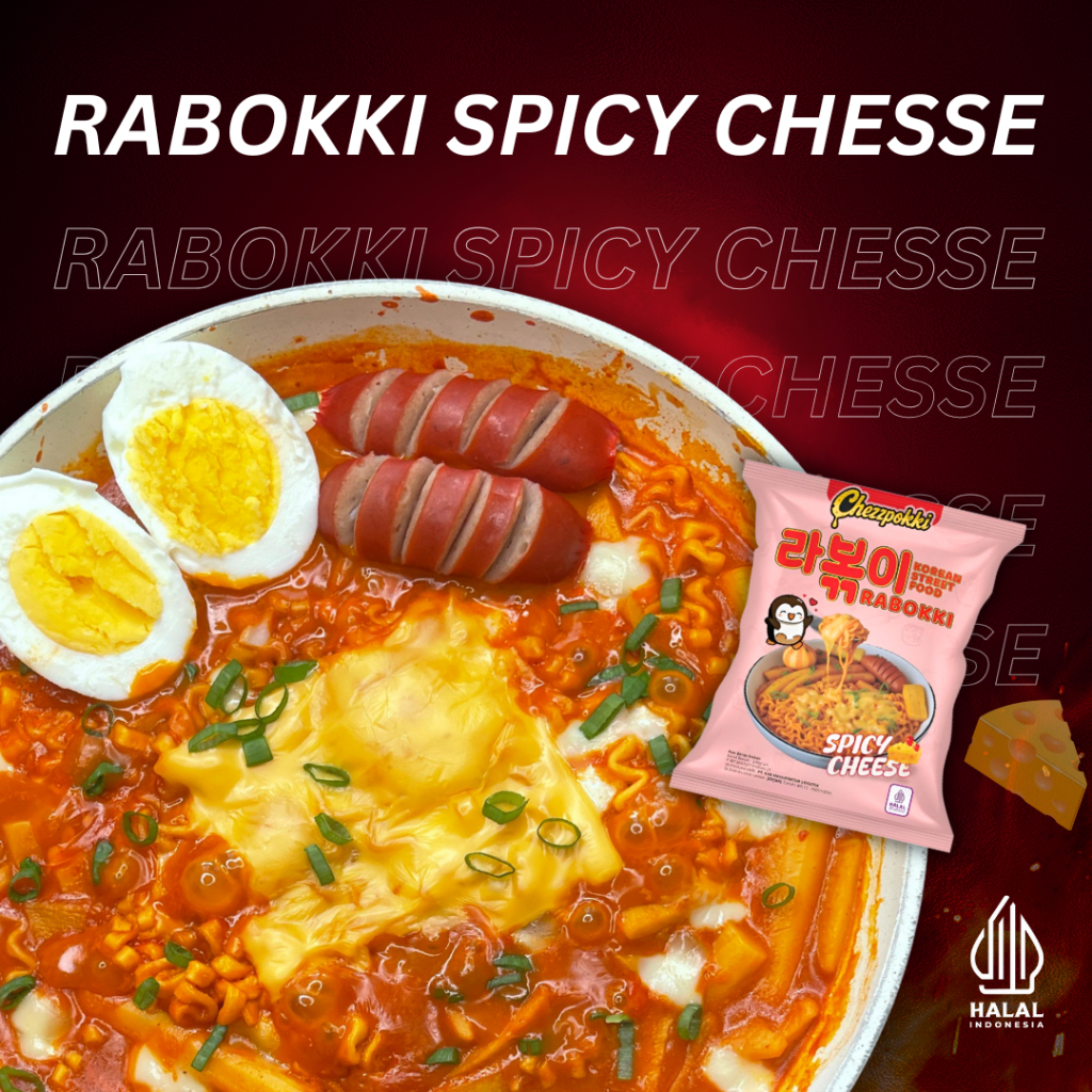 Jual JOYJAN X CHEZZPOKKI RABOKKI SPICY CHEESE - Ramen Tteokbokki Korean ...