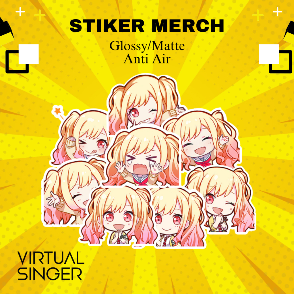 Jual STIKER TENMA SAKI PROJECT SEKAI | STICKER MERCH SAKI PROSEKA VINYL ...