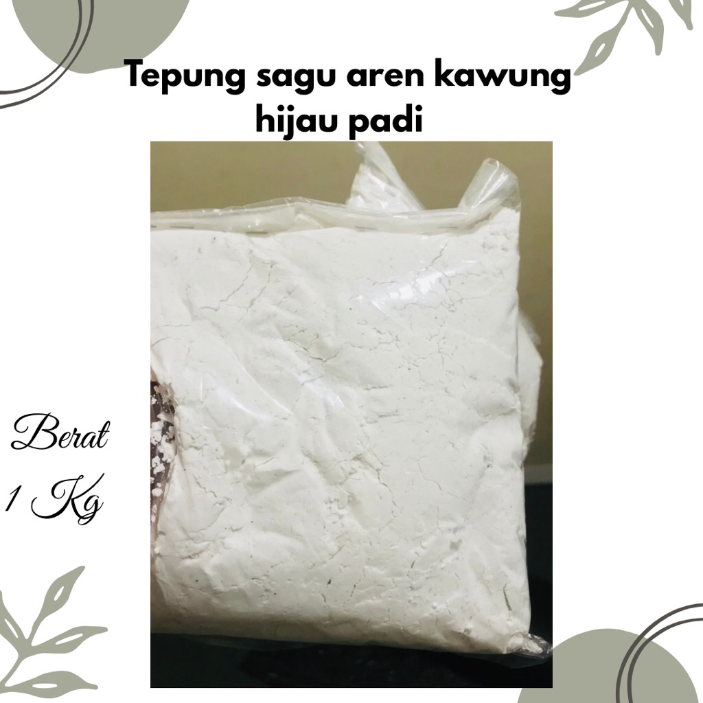 Jual Tepung Sagu Aren 1kg aci kawung Grade A | Shopee Indonesia