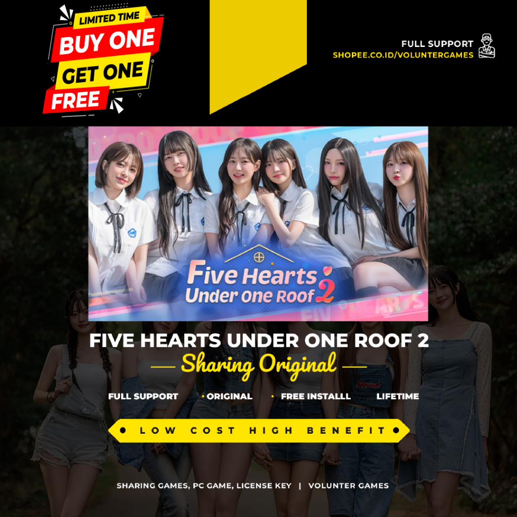 Jual FIVE HEARTS UNDER ONE ROOF SEASON 2 PC ORIGINAL | Shopee Indonesia