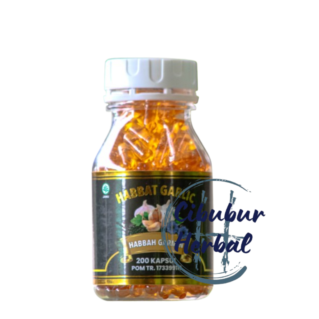 Jual Habbasy Garlic isi 200 Kapsul Habbah Garmin | Habbatussauda Garlic ...