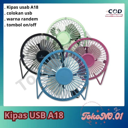 Kipas Angin Usb Besi 5inch mini Portable Besi / Kipas Angin Portable / Kipas Angin USB / Kipas Angin Mini K18