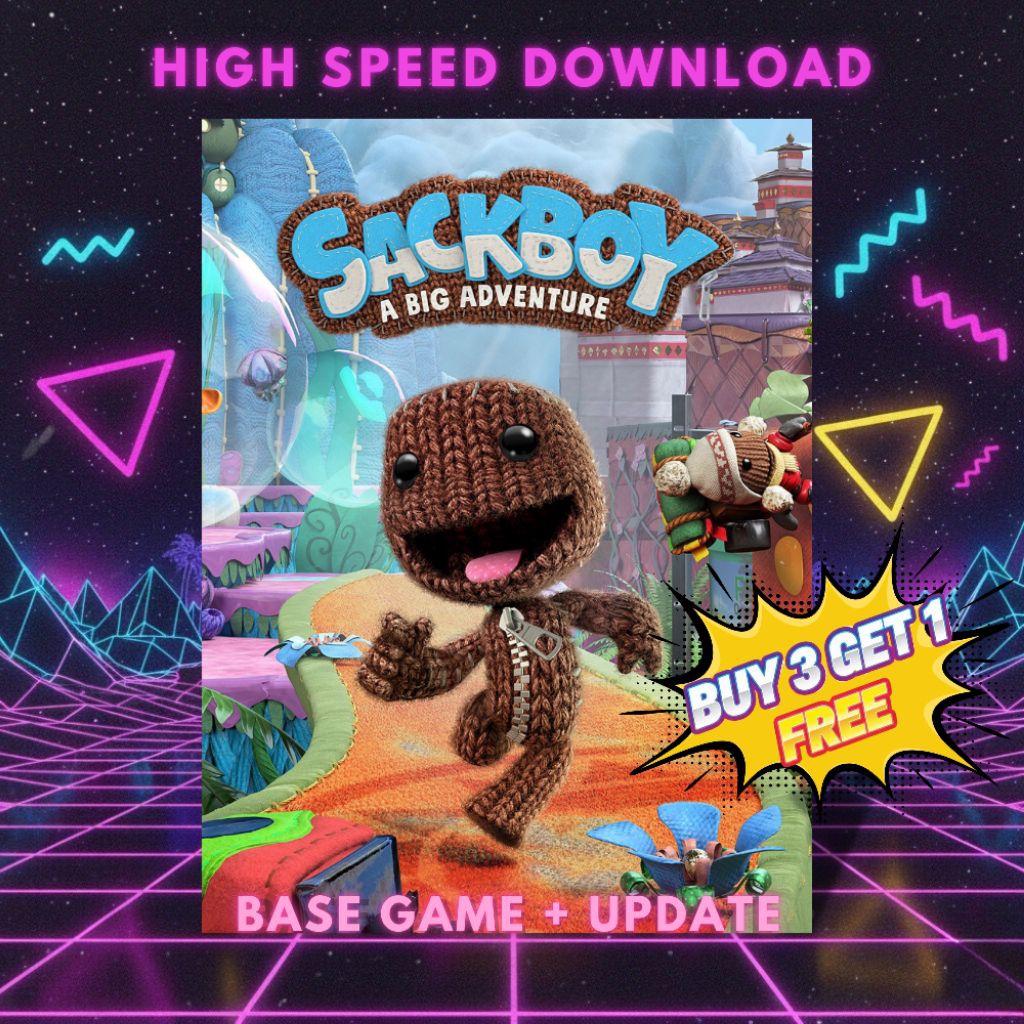 Jual Sackboy: A Big Adventure | Game PS4 HEN Digital ( Format PKG ...