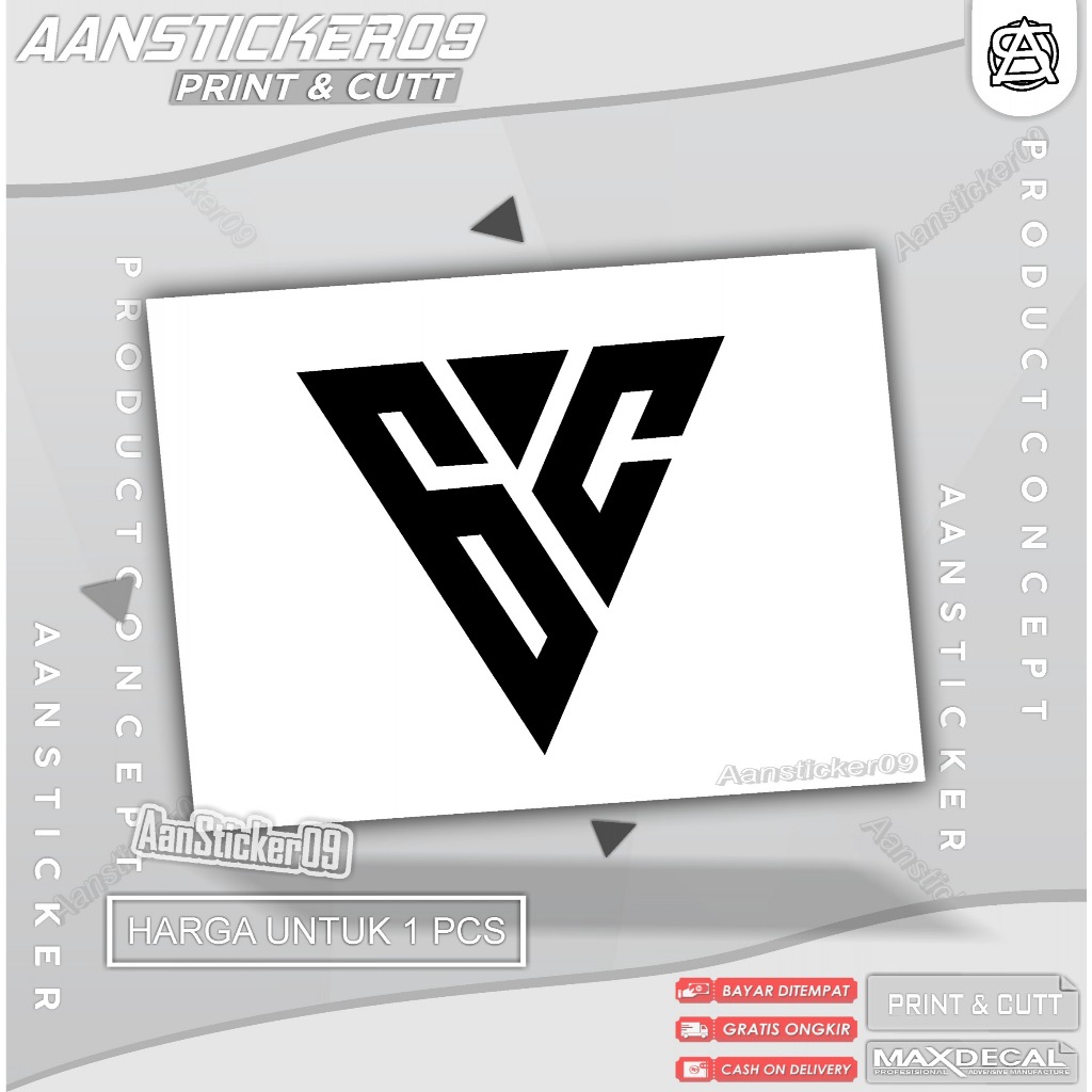 Jual Stiker GC V2 Stiker Cutting Anti Air | Shopee Indonesia