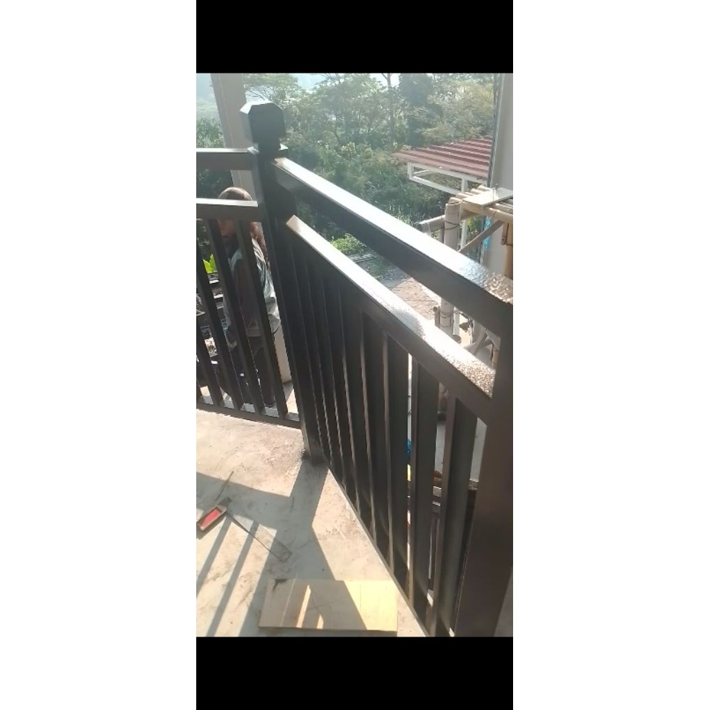 Jual balkon, railing tangga, pagar minimalis modern | Shopee Indonesia