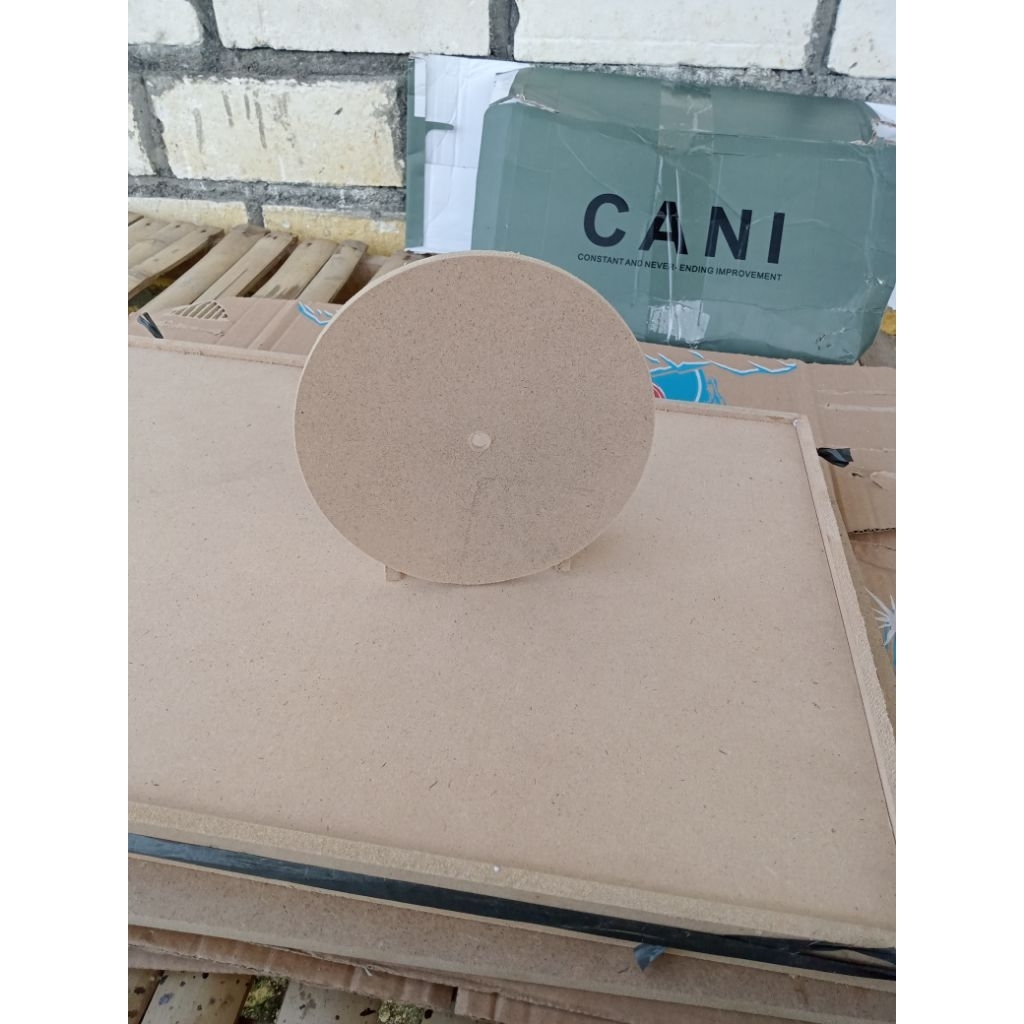 Jual bahan jam duduk mdf ukuran D15(3mm) | Shopee Indonesia