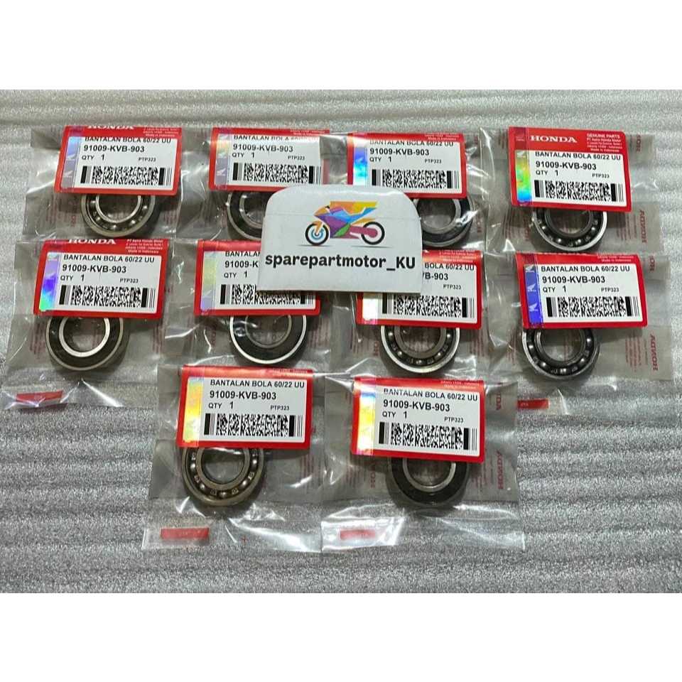 Jual ( Paket Grosir Isi 10 Pcs ) Bearing 60 / 22 Laher Roda Belakang ...