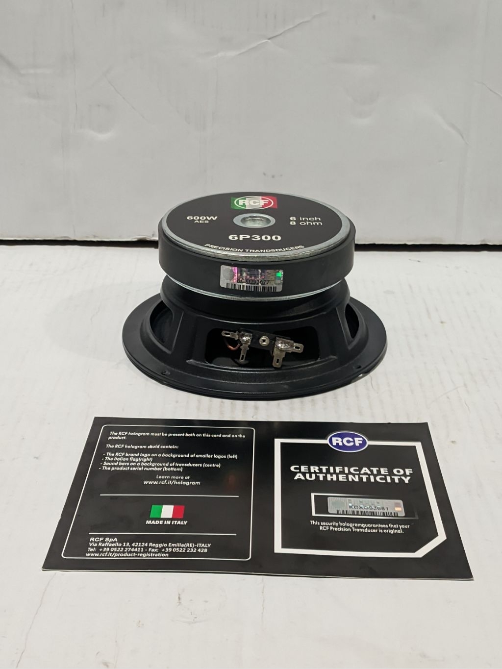 Jual speaker 6 inch RCF 6P300 ITALY ORIGINAL/speaker 6 inch rcf 6p300 ...