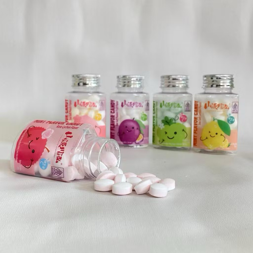 Jual Permen Mint Bebas Gula Botol 38gr HALAL BPOM Bikin Nafas Segar ...
