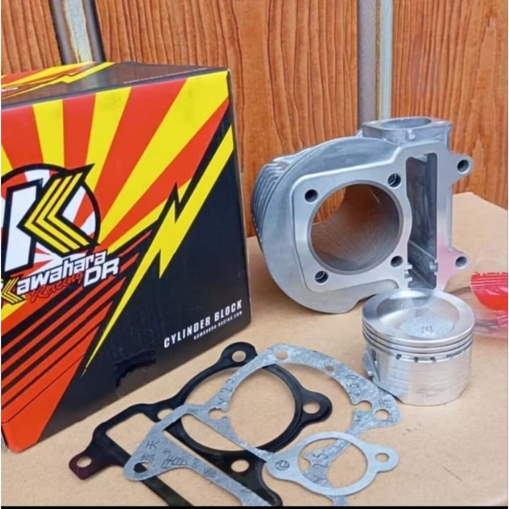  Jual Blok Seher Beat Karbu KVB KVV KVY Bore Up 54.5mm Kawahara Racing 