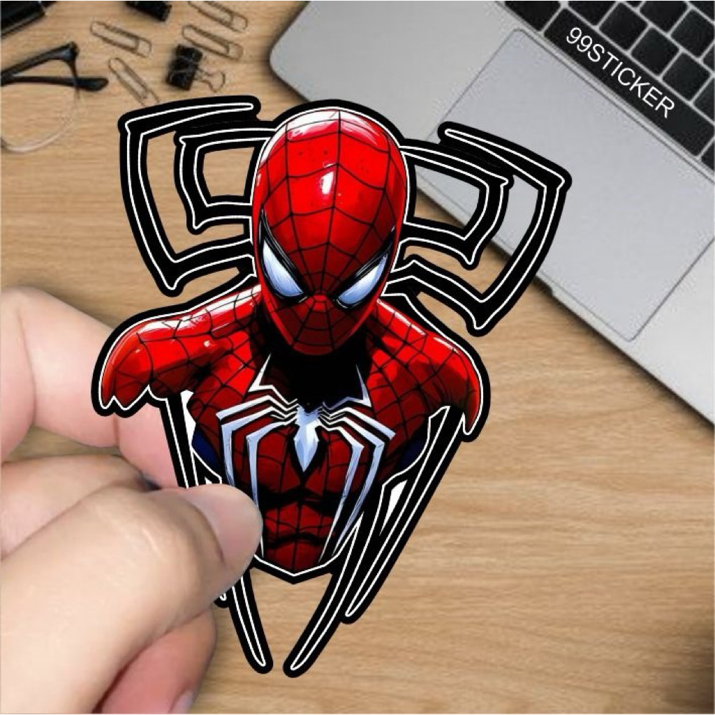 Jual R40, sticker spiderman, stiker tertur putih dan hologram ...