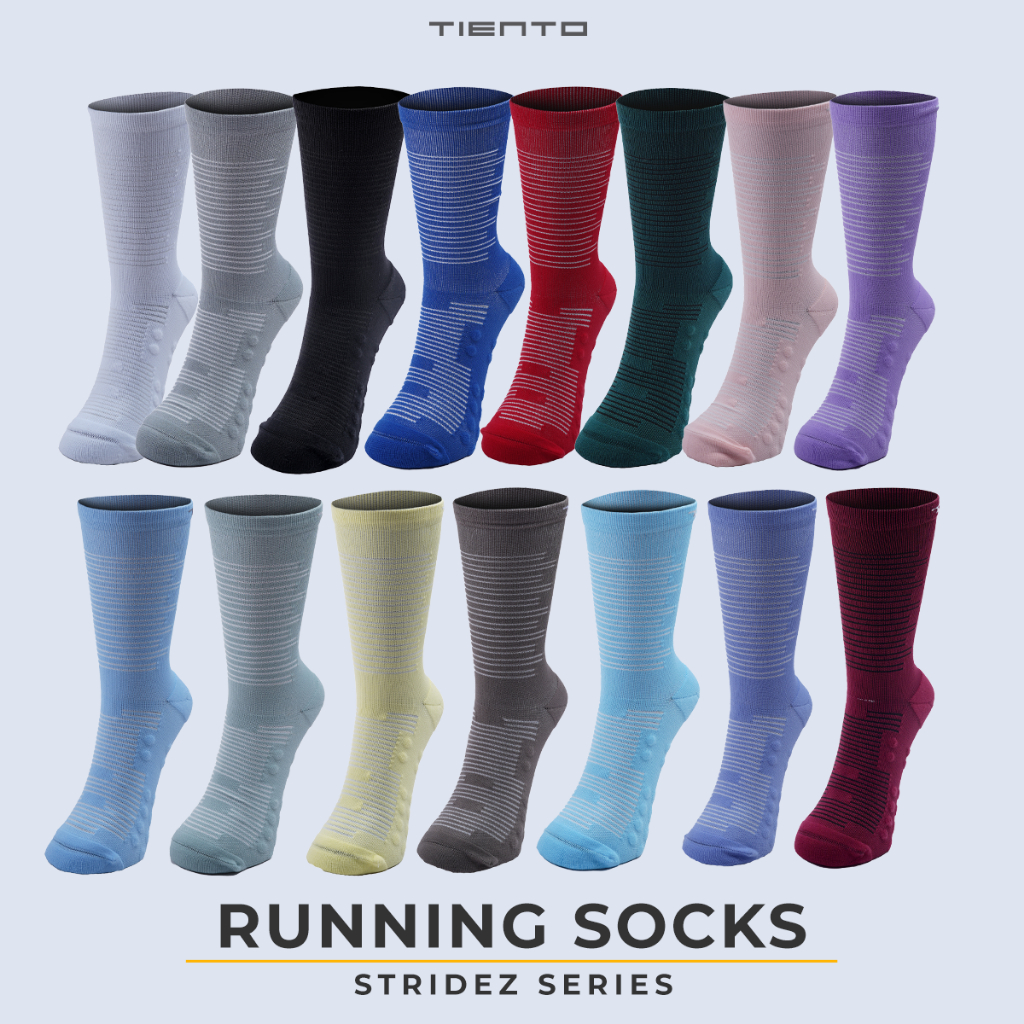 Jual Tiento Kaos Kaki Olahraga Running Compression Socks Stridez Series ...