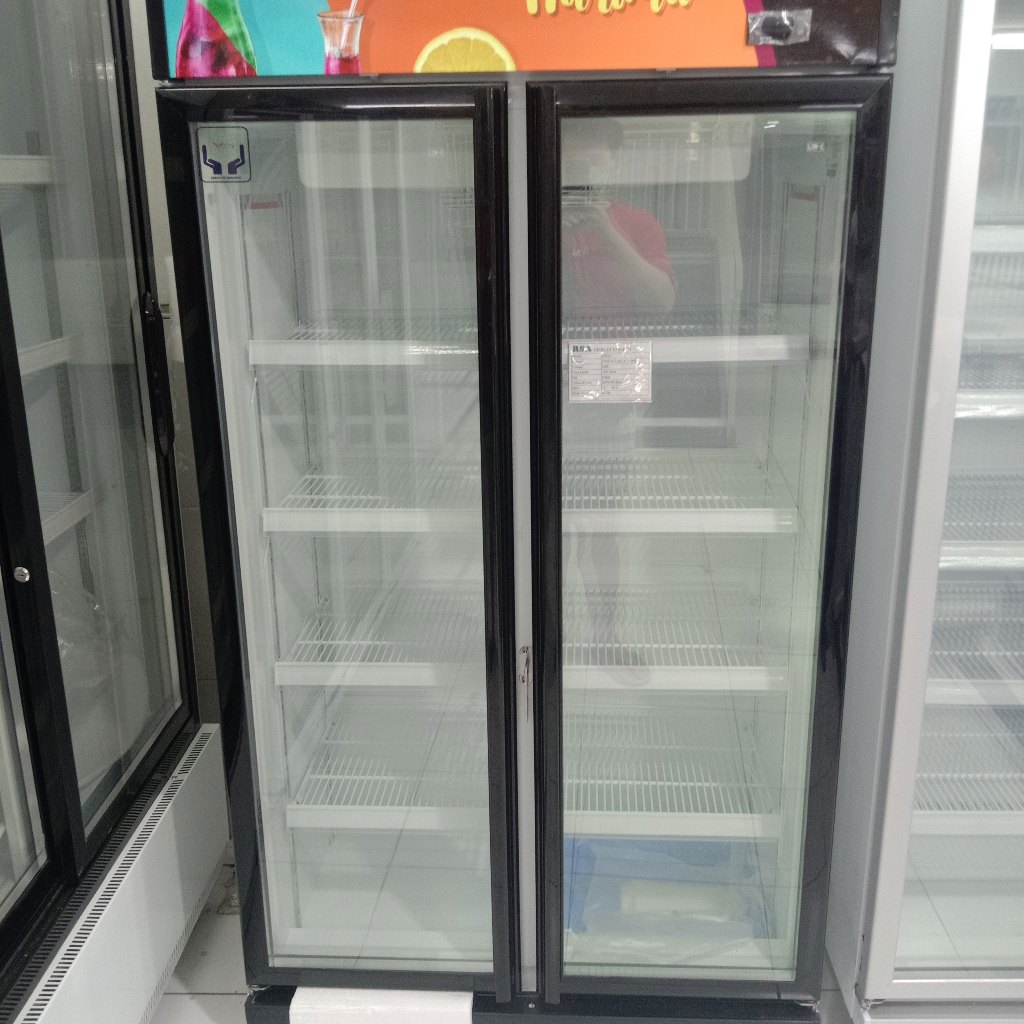 Jual RSA By GEA Showcase 575 Liter OPAL 2 Pintu Display Cooler Anti ...