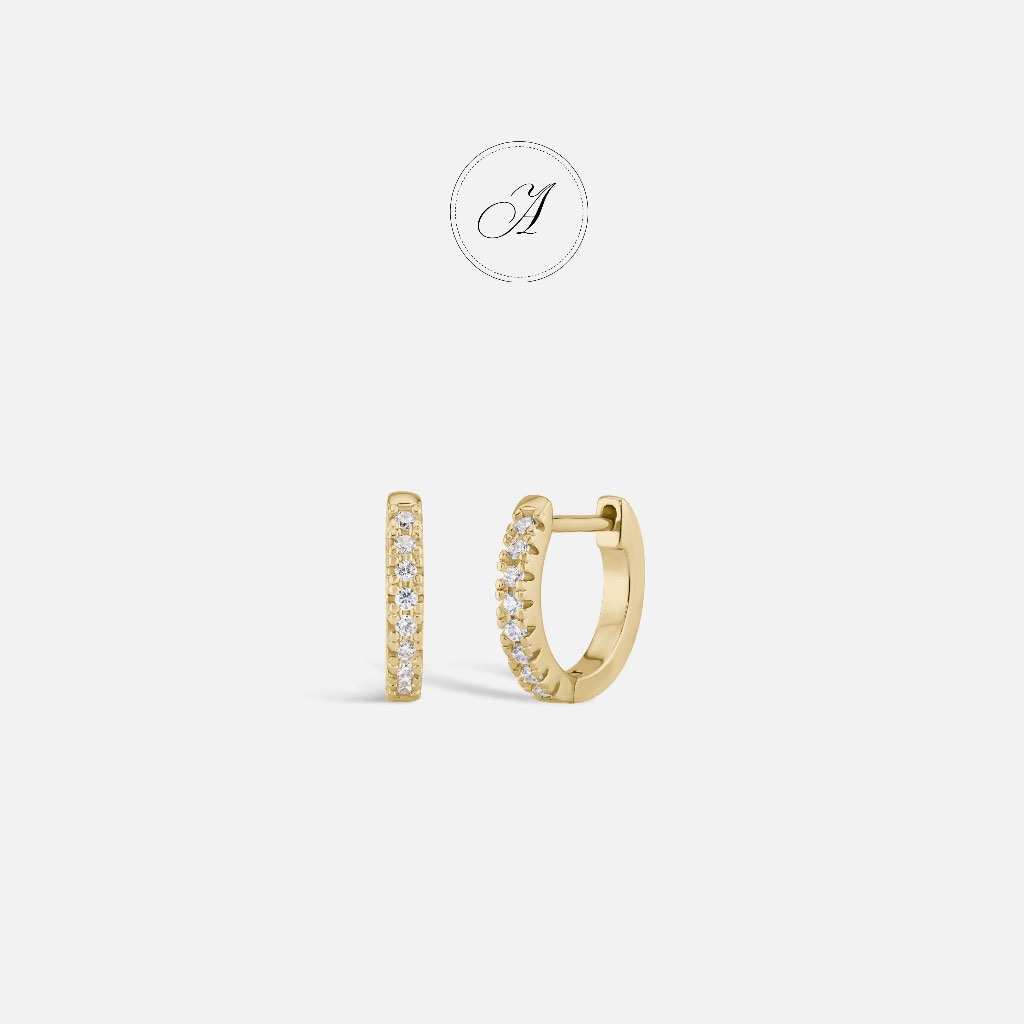 Jual Alnneri - Anaclet Earrings Jewelry in Gold | Perhiasan Asli Anting ...