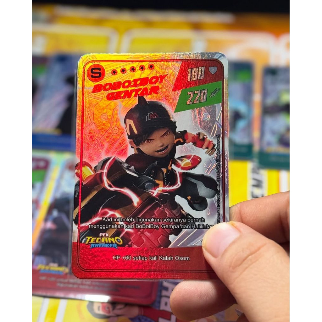 Jual Kartu BoBoiBoy monsta galaxy card | Shopee Indonesia