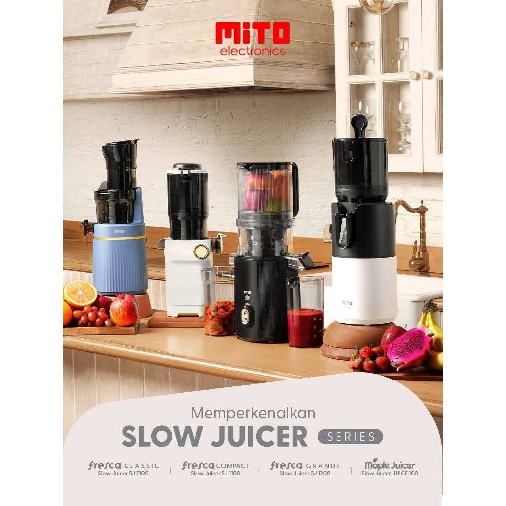 Jual (Ready) Mito Juice 100 Mitociba Slowjuicer Slowjuicer Classic ...