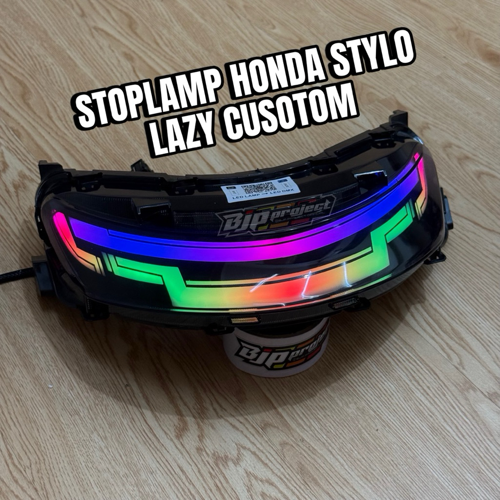 Jual STOPLAMP HONDA STYLO CUSTOM RGB LAZY PNP | Shopee Indonesia