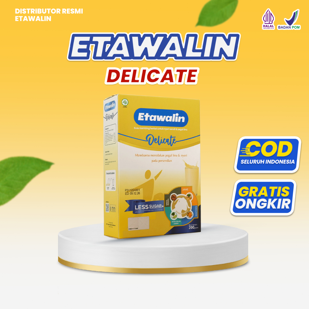 Jual Etawalin Delicate Less Sugar 200gr Solusi Nyeri Sendi dan Tulang ...