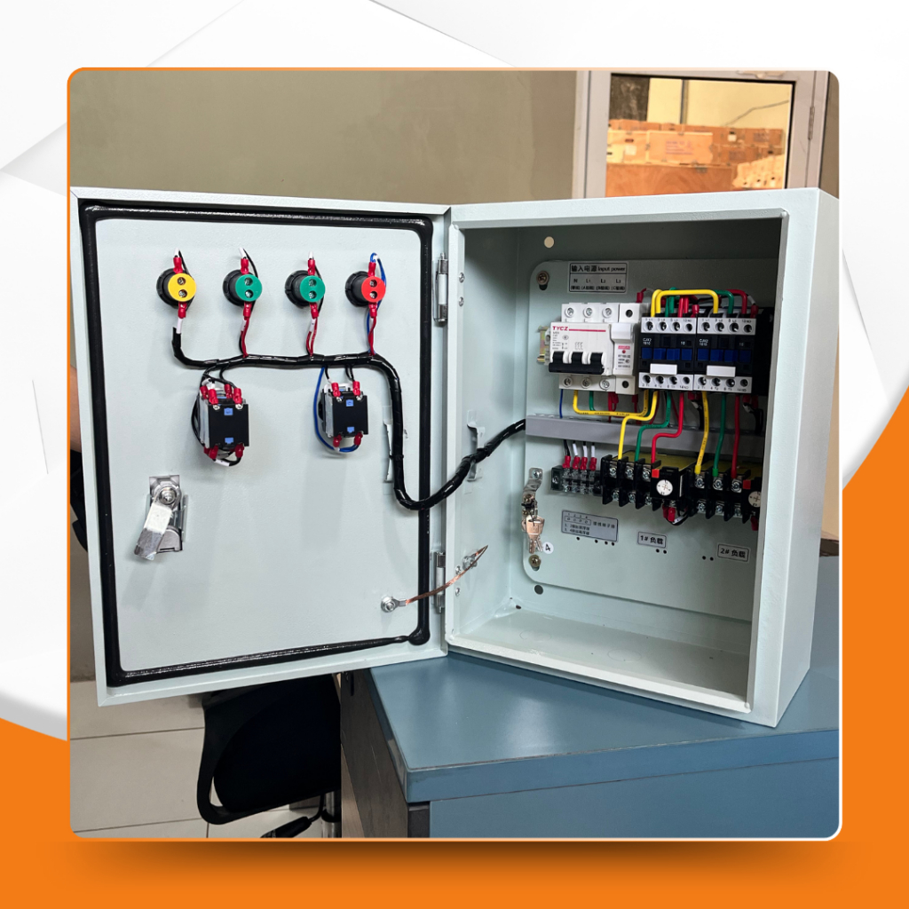 Jual Panel Box 3 Phase Panel Box Pompa Air 4KW & 7.5KW 380 Volt Control ...