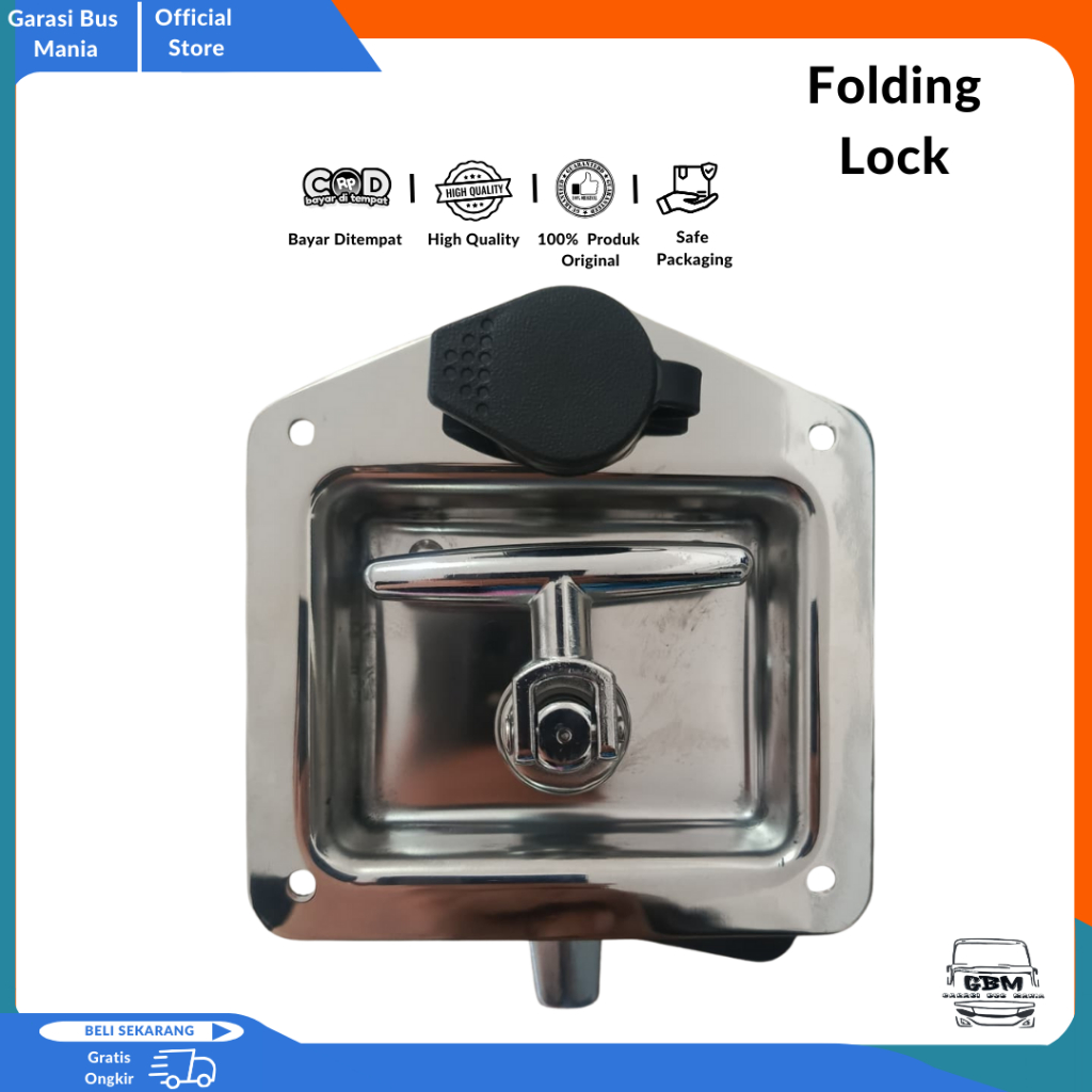 Jual Folding Lock Bus/Tank Lock Bus Model T/Folding Lock Stainless Bus ...