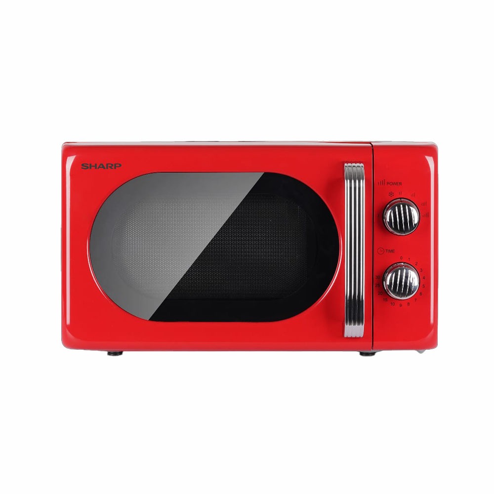 Jual Sharp R201MRSRD - Microwave Oven Retro Design 20L 400W Red Cherry ...
