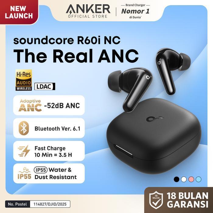 Jual Anker Soundcore R60i/ R-60i NC R60iNC ANC TWS Noice Cancelling ...