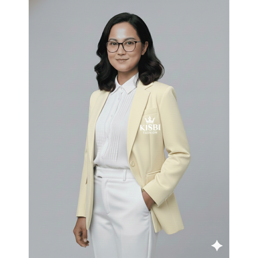 Jual Promo Terbaru model Jas wanita Series Kuning /Blazer wanita/Jas ...
