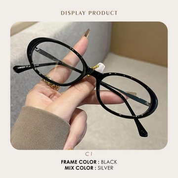 Gently Morley Kacamata Bluecromic Minus Anti Radiasi Anti Blueray Photocromic Fashion Wanita