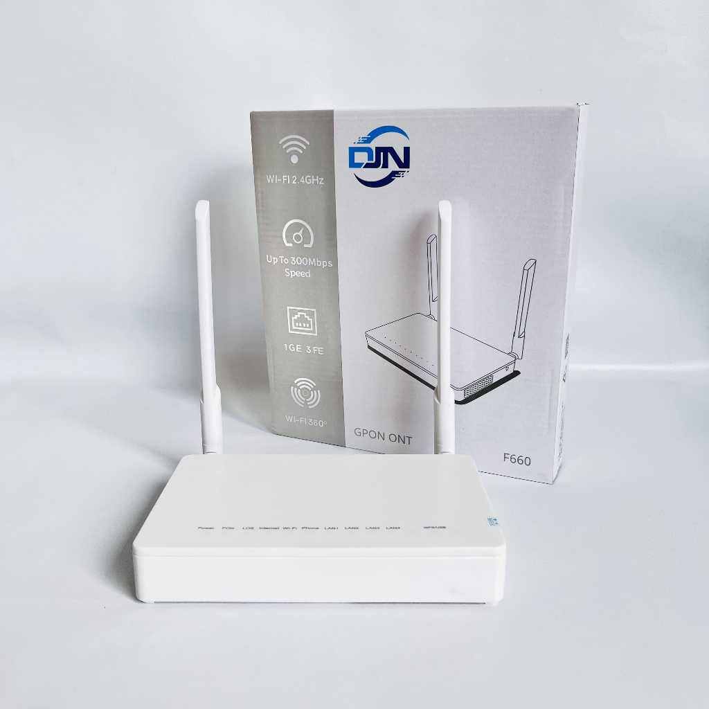 Jual [TERMURAH] MODEM GPON F660 V8 DJN ORIGINAL BERPOSTEL | Shopee ...