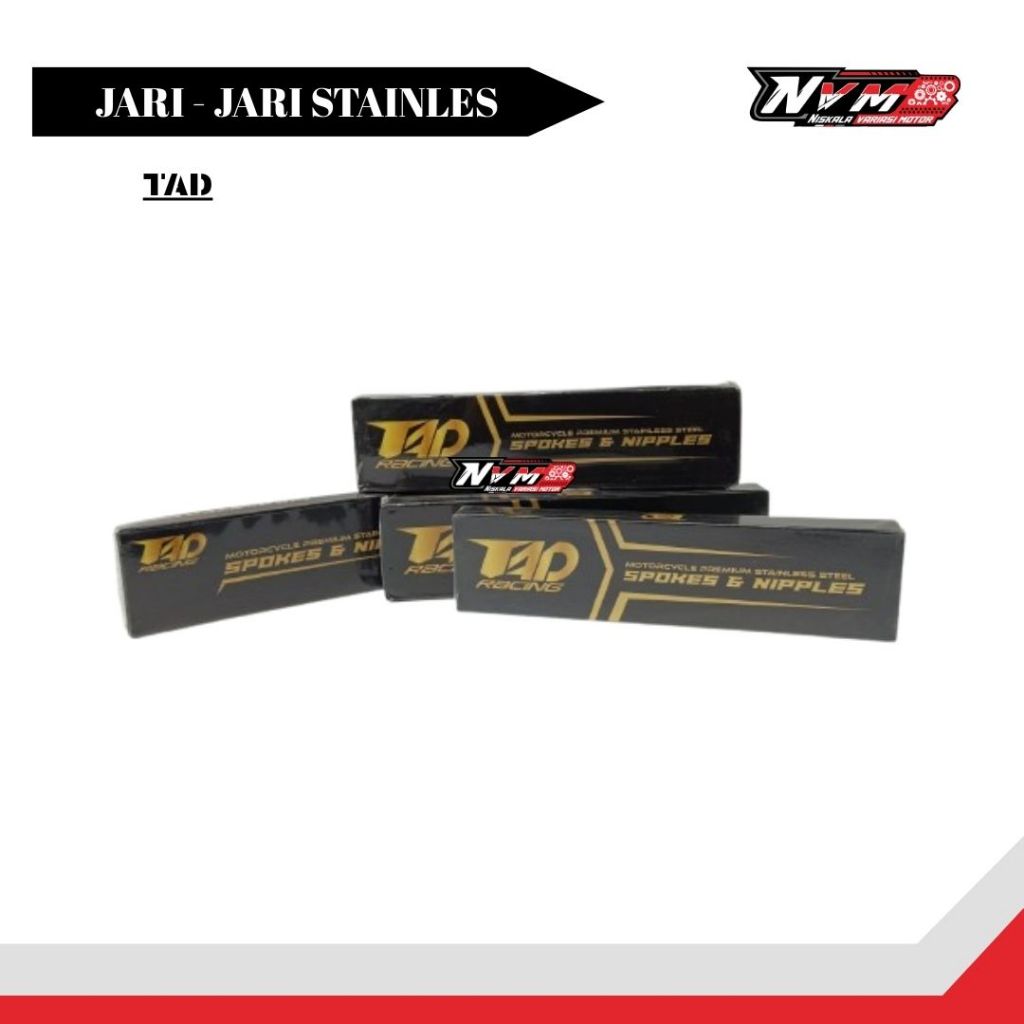 Jual TAD Racing Original Jari-Jari Ruji Stainless Ready Lengkap Semua ...