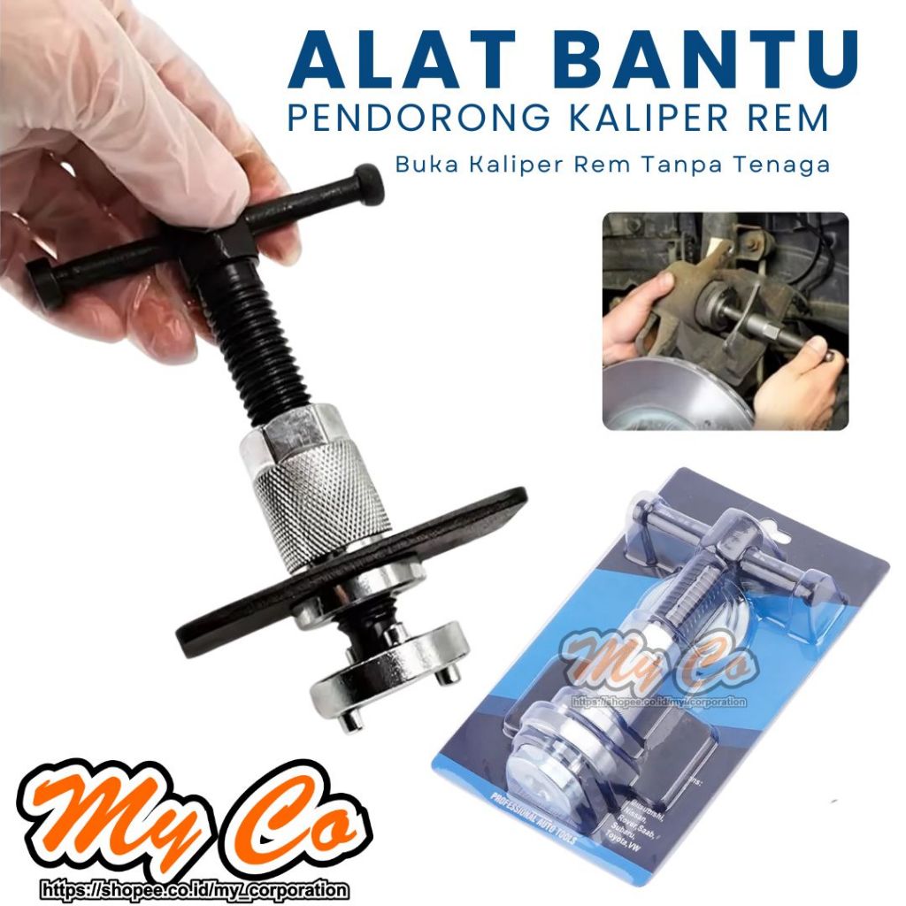 Jual Kunci Pemutar Penekan Piston Rem Mobil Universal Brake Caliper ...