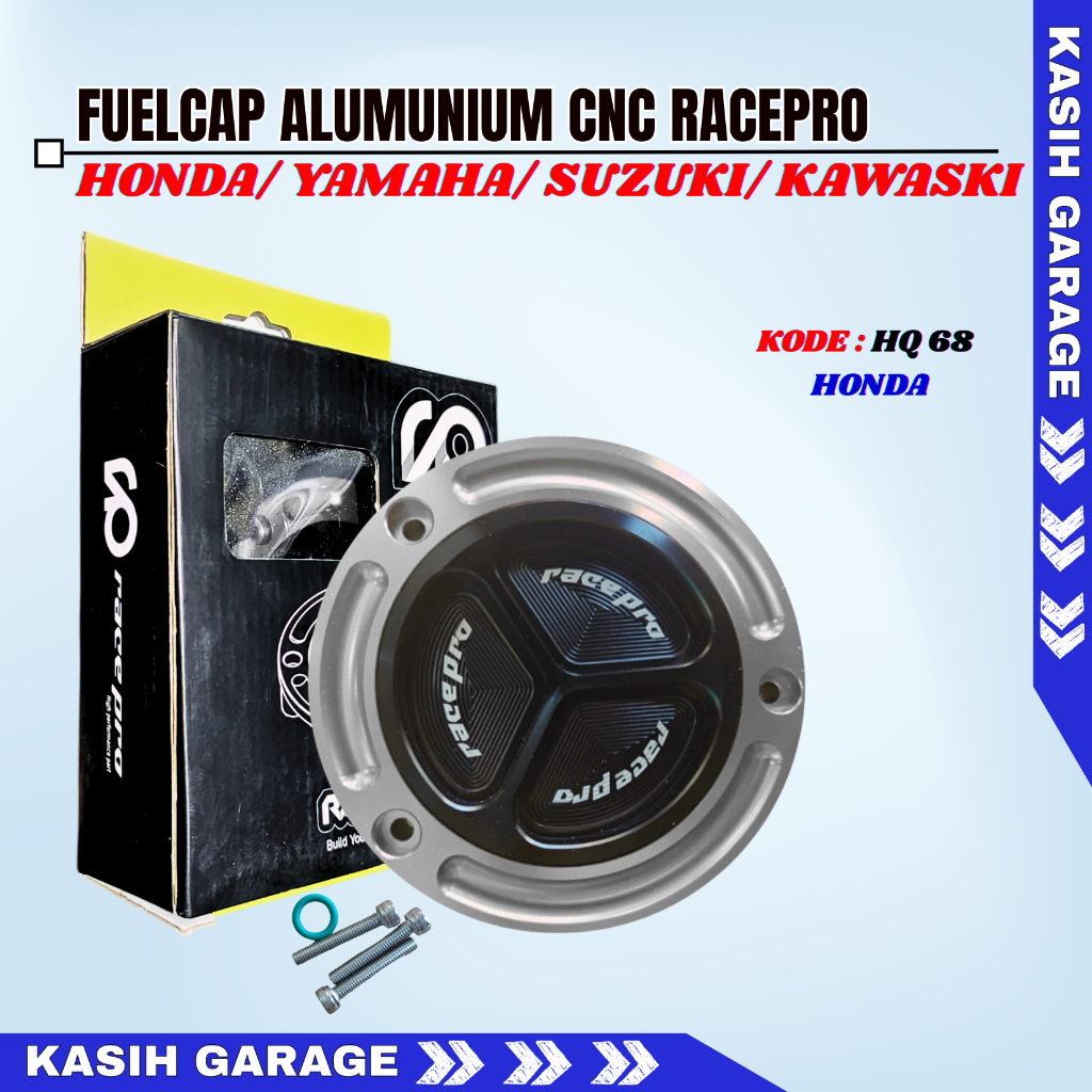 Jual Fuel Cap Racepro V2 Yamaha R15 R25 CBR GSX Racing Fuelcap Tutup ...